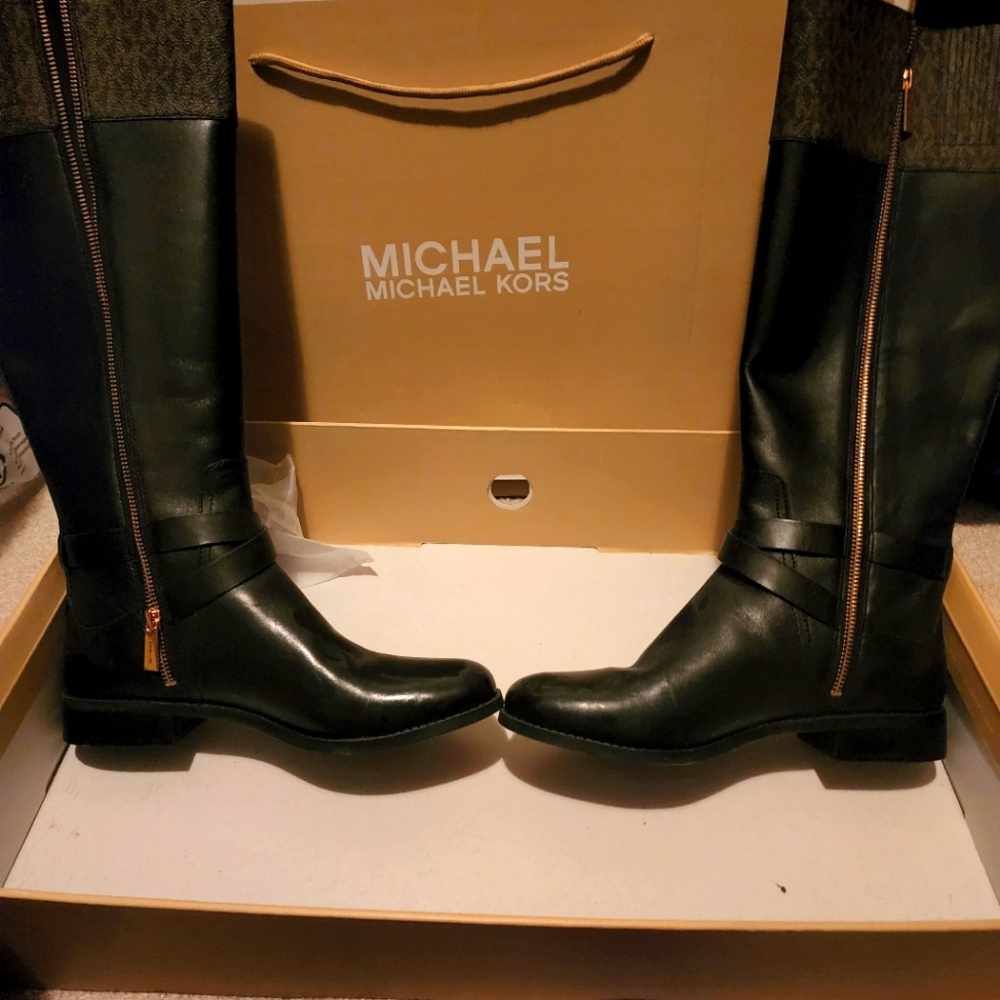 Michael Kors riding boots